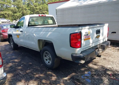 2014 Chevrolet Silverado 1500 Work Truck 1Wt из США, поврежденный, VIN 1GCNCPEH5EZ327419